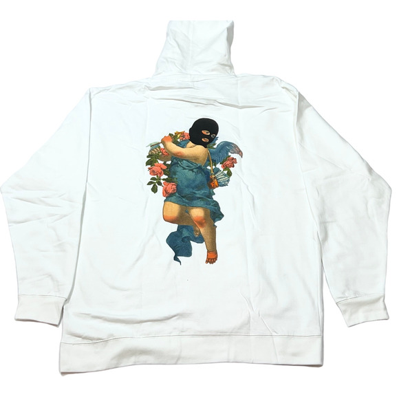 Fashion Nova Other - Fashion Nova Sweater Love Is Blind Men Size 3XL Drawstring Hoodie Masked Angel